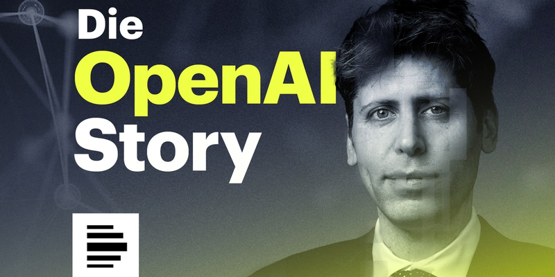 Ab 19. Mai in der Deutschlandfunk App / Die OpenAI Story / Neuer Podcast vom Team der 'Peter Thiel Story' - Foto: presseportal.de