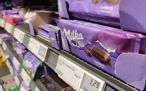 Milka-Schokolade (Archiv) - Foto: via dts Nachrichtenagentur