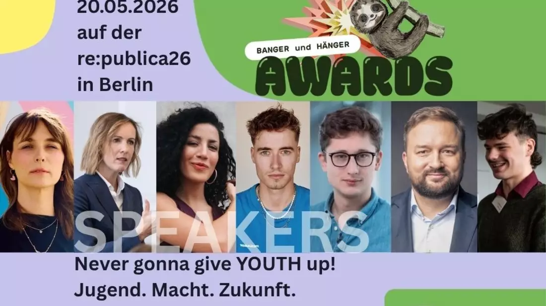 Presseeinladung: Jugendbeteiligung auf der re:publica / BANGER & HÄNGER Awards - Bild: presseportal.de