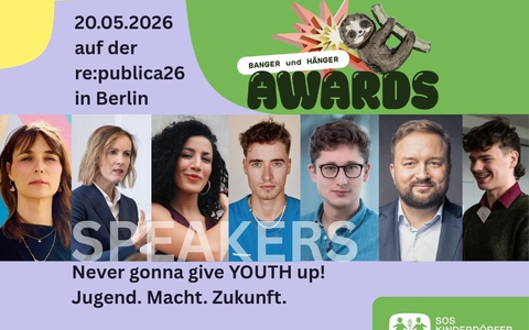 Presseeinladung: Jugendbeteiligung auf der re:publica / BANGER & HÄNGER Awards - Foto: presseportal.de