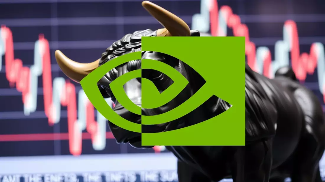 Nvidia's $5.4 Trillion Rally and a Last-Minute China Trip: The Pre-Earnings Equation Illustration mit AI erstellt übermittelt durch boerse-global.de