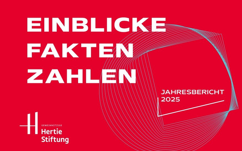 Knapp 50 Mio. Euro Projektmittel und neue Europa-Initiativen: Hertie-Stiftung baut ihr Engagement deutlich aus - Foto: presseportal.de