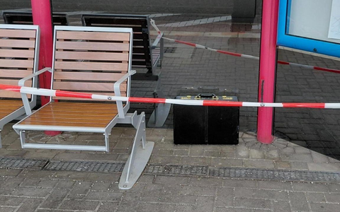 BPOLI EF: Alleinstehender Aktenkoffer sorgt für Einsatz der Bundespolizei - Foto: presseportal.de