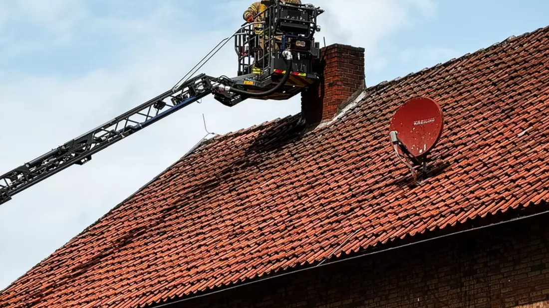 FW-DT: Kaminbrand im Ortsteil Mosebeck - Bild: presseportal.de