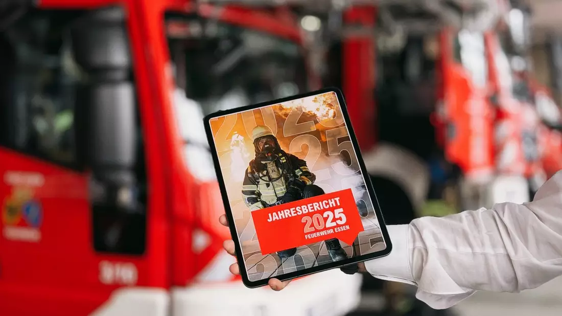 FW-E: Feuerwehr Essen stellt Jahresbericht 2025 vor - Einsatzzahlen weiter auf hohem Niveau - Bild: presseportal.de