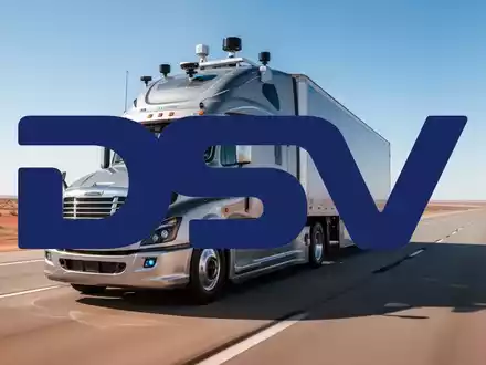 DSV Aktie: Autonomer Lkw seit 13. Mai auf Dallas–Houston - Foto: über boerse-global.de