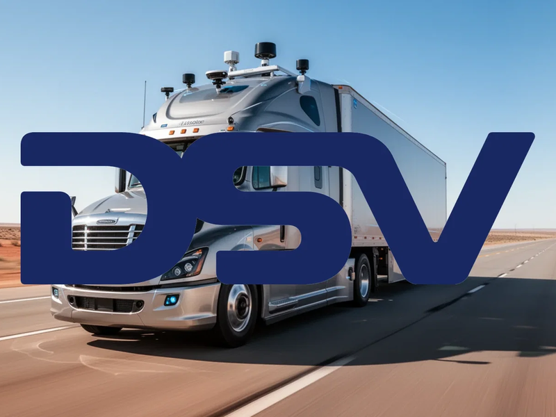 DSV Aktie: Autonomer Lkw seit 13. Mai auf Dallas–Houston - Foto: über boerse-global.de