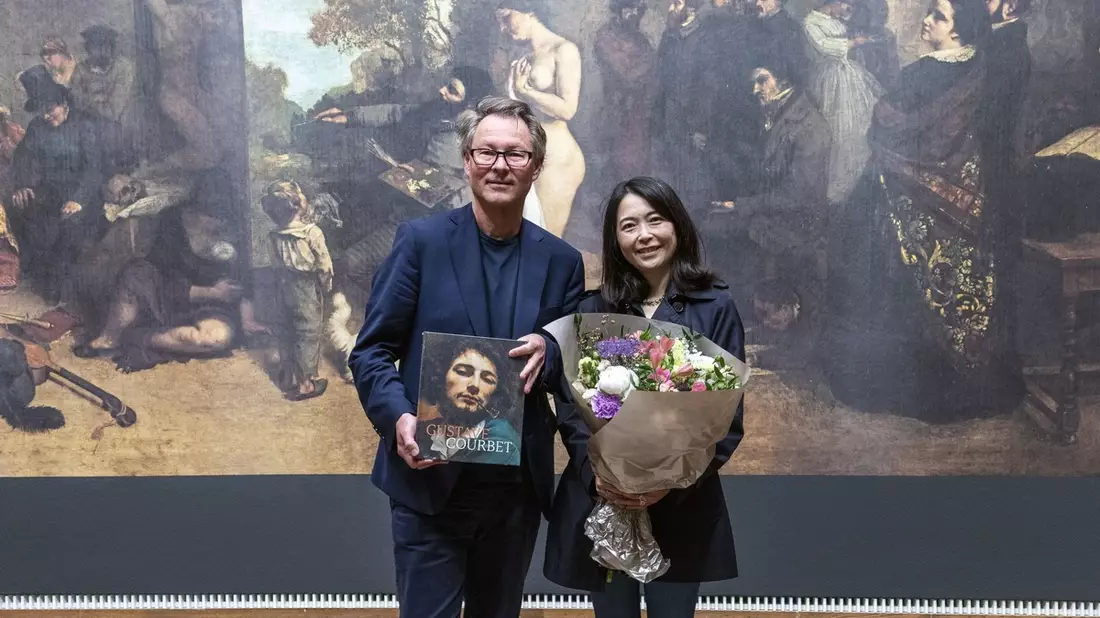 LEOPOLD MUSEUM: 100.000. BESUCHERIN DER AUSSTELLUNG GUSTAVE COURBET - Bild: presseportal.de