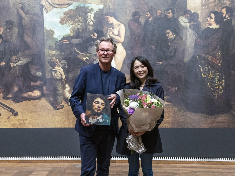 LEOPOLD MUSEUM: 100.000. BESUCHERIN DER AUSSTELLUNG GUSTAVE COURBET - Foto: presseportal.de