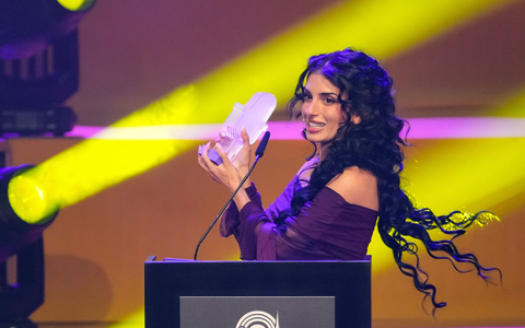 Auf einer Preisgala statt im Spätkauf: Sara Arslan. - Foto: Soeren Stache/dpa