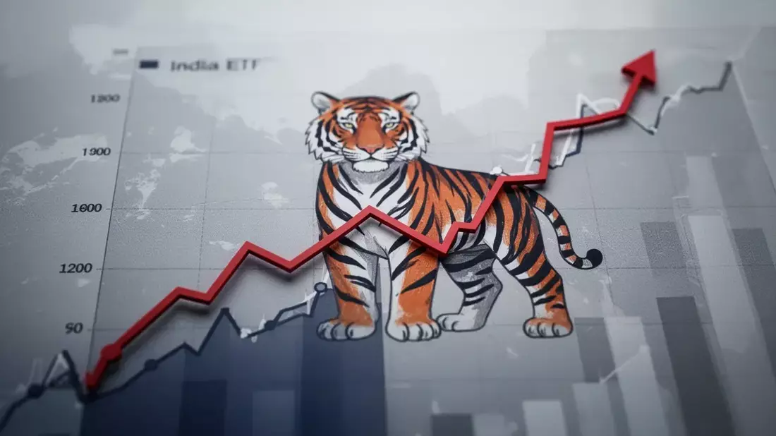 iShares MSCI India ETF: 12,31% Jahresverlust, unter 50-Tage-Linie - Bild: über boerse-global.de