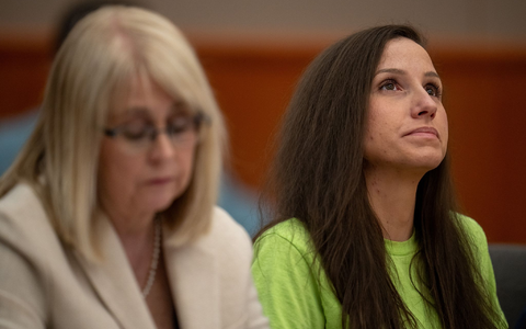 Kouri Richins muss wegen Mordes lebenslänglich hinter Gitter (Foto aktuell)  - Foto: Trent Nelson/Pool The Salt Lake Tribune/AP/dpa