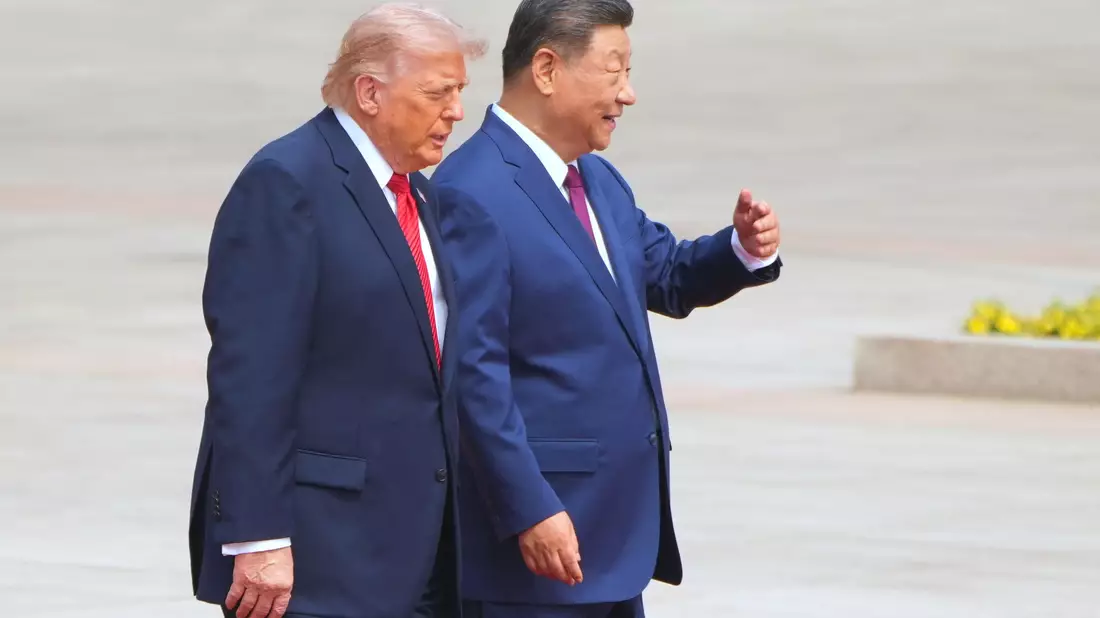 Xi und Trump hatten sich zuvor im Oktober in Südkorea getroffen.  - Bild: Mark Schiefelbein/AP/dpa