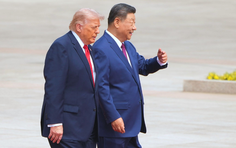 Xi und Trump hatten sich zuvor im Oktober in Südkorea getroffen.  - Foto: Mark Schiefelbein/AP/dpa