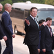 Tech-Milliardär Elon Musk ist mitgereist.  - Foto: Mark Schiefelbein/AP/dpa