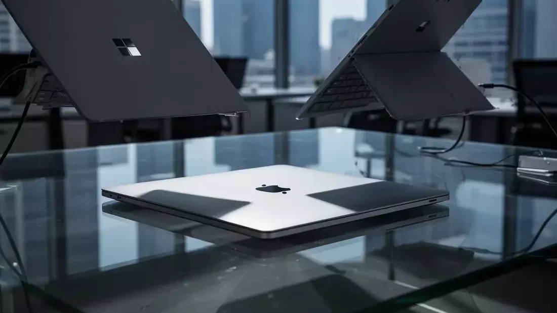 MacBook Neo unter Druck: Microsofts Offensive gegen Apple - Bild: über boerse-global.de
