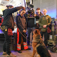 Farina Klause Leonie Hillingshäuser Fernsehgeschichte(n) Kommissar Rex - Foto: SAT.1/Petro Domenigg, presseportal.de