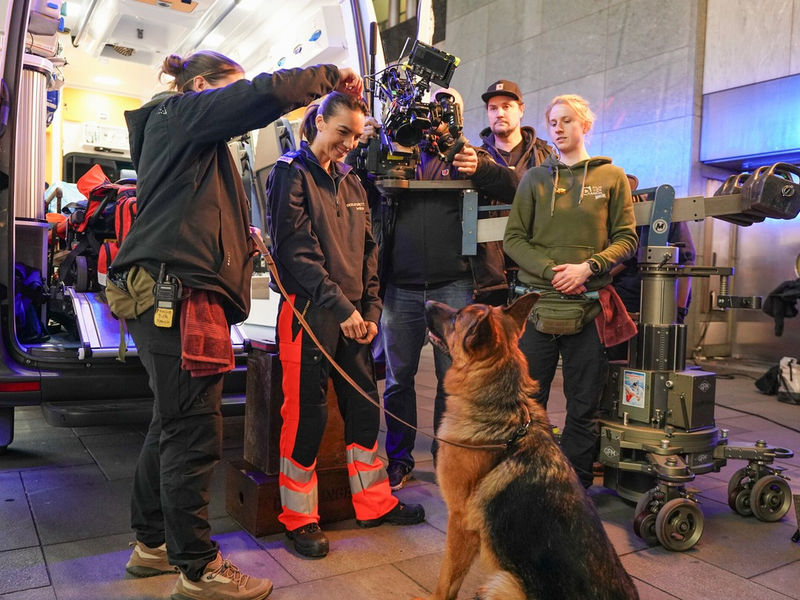 Farina Klause Leonie Hillingshäuser Fernsehgeschichte(n) Kommissar Rex - Foto: SAT.1/Petro Domenigg, presseportal.de