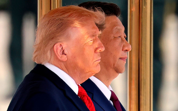 Trump betonte seine angeblich gute Beziehung zu Xi.  - Foto: Maxim Shemetov/Pool Reuters/AP/dpa