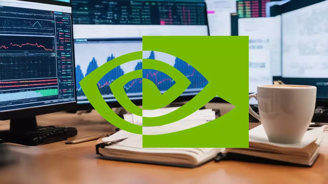 Nvidia: el 50x de Blackwell Ultra y el objetivo de 320 dólares calientan la antesala de los resultados Illustration mit AI erstellt übermittelt durch boerse-global.de