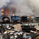 Die genaue Ursache für den Brand war zunächst nicht bekannt. - Foto: -/kyodo/dpa