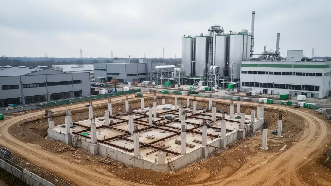 Vulcan Energy Aktie: Bau in Frankfurt-Höchst gestartet - Bild: über boerse-global.de