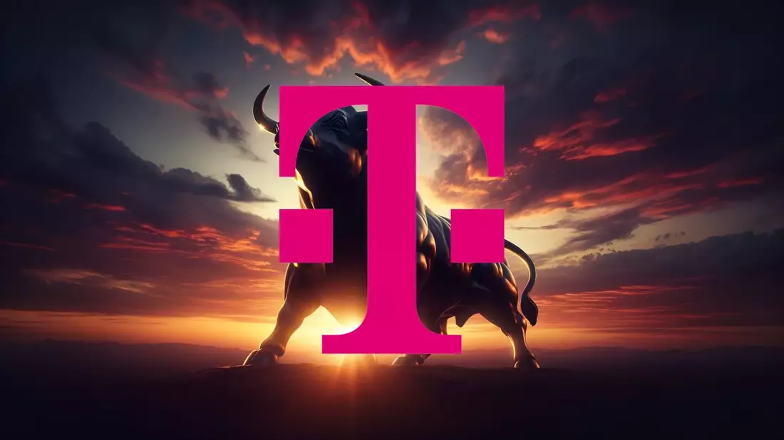 Telekom Tweaks Guidance Higher as US Arm Powers Q1 — But Share Price Stays Stuck in the Mud Illustration mit AI erstellt übermittelt durch boerse-global.de