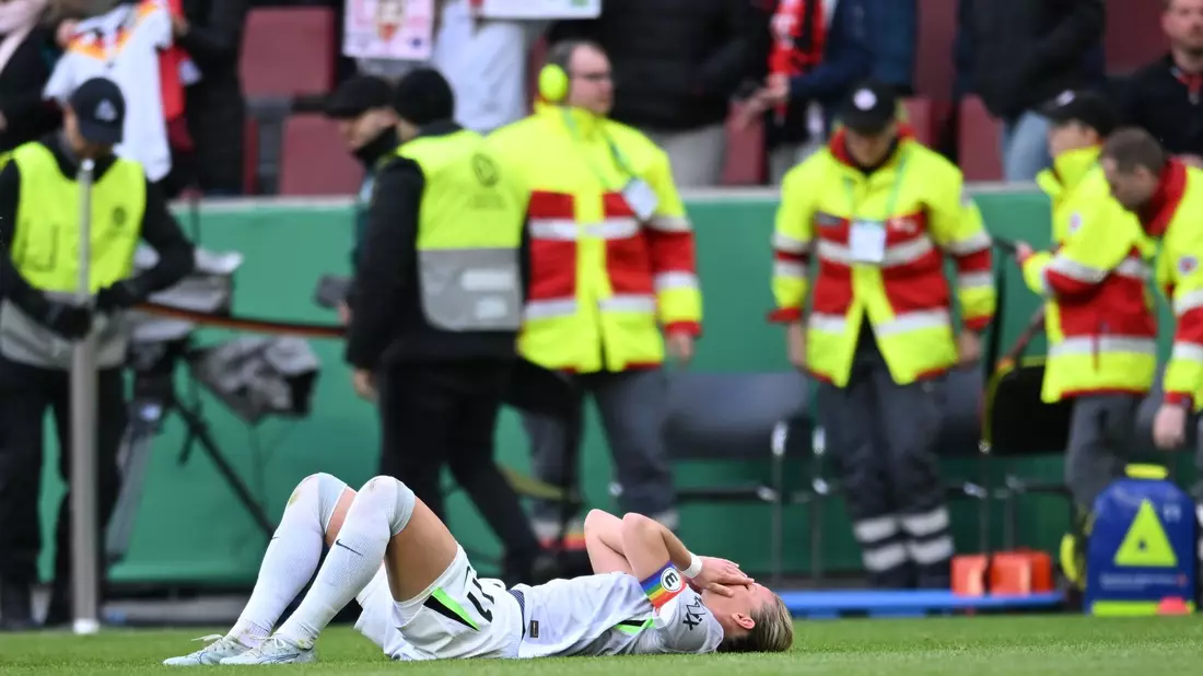Verpasste einen krönenden Abschluss ihrer Zeit beim VfL Wolfsburg: Alexandra Popp. - Bild: Fabian Strauch/dpa