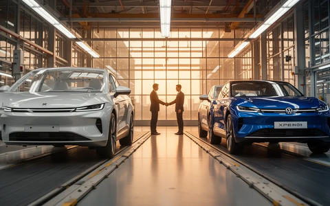 Volkswagen Aktie: Verkauf europäischer Werke an Xpeng geplant - Foto: über boerse-global.de