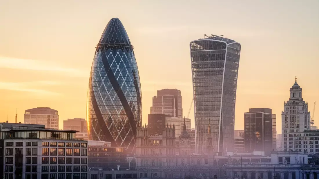 FTSE 100: BIP gibt Auftrieb Illustration mit AI erstellt übermittelt durch boerse-global.de