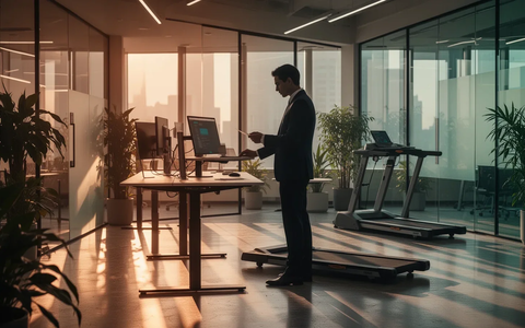 Bewegung im Büro: Warum Fitness zur Karrierefrage wird - Foto: über boerse-global.de