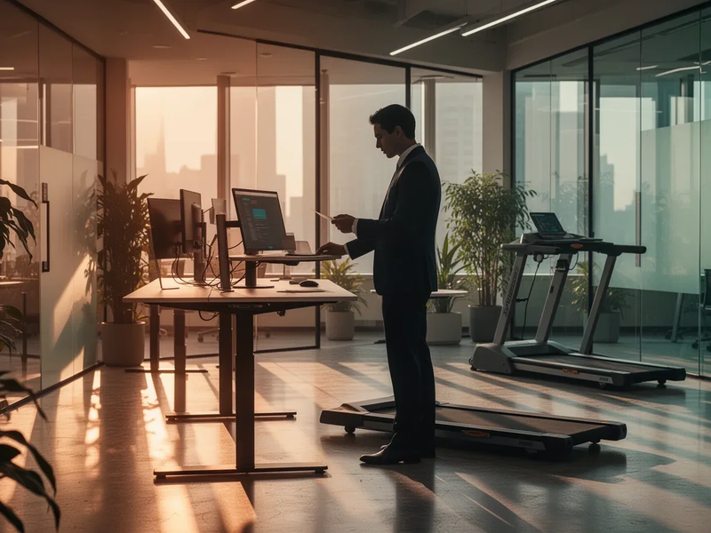 Bewegung im Büro: Warum Fitness zur Karrierefrage wird - Foto: über boerse-global.de