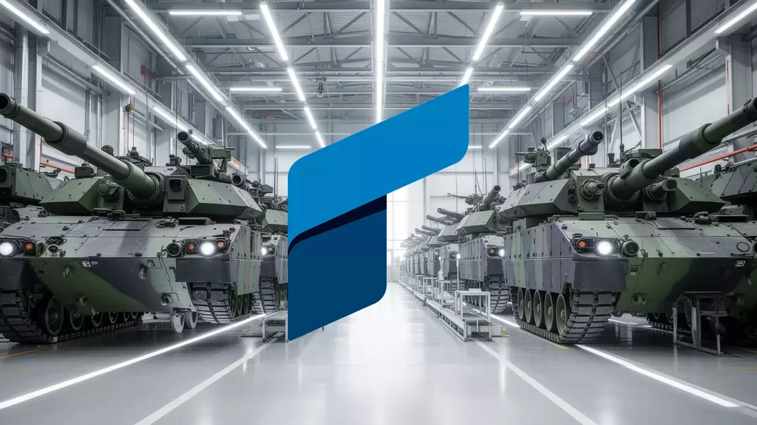 Rheinmetall Aktie: 1,15 Milliarden für 72 Radhaubitzen - Bild: über boerse-global.de