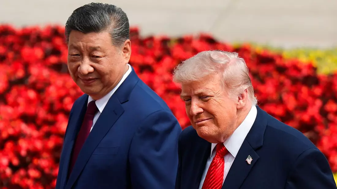 Trump und Xi sind betont freundlich zueinander. - Bild: Maxim Shemetov/Pool Reuters/AP/dpa