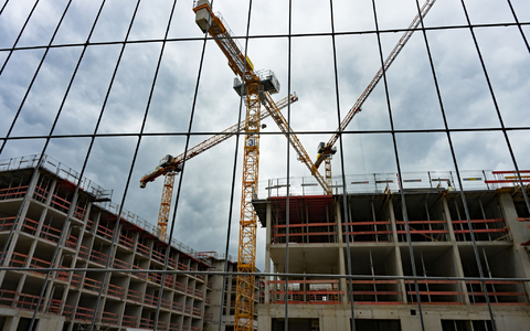 Die Stimmung der Wohnungsbaubranche ist getrübt. (Symbolbild)  - Foto: Malin Wunderlich/dpa