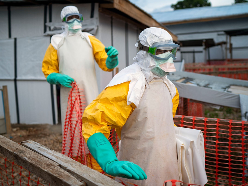 In der Demokratischen Republik Kongo ist das gefährliche Ebola-Fieber ausgebrochen. Behörden sind in Sorge. (Archivbild) - Foto: Jerome Delay/AP/dpa