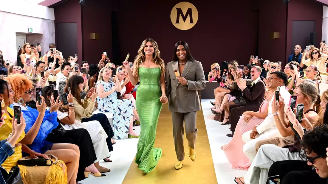 Magnum präsentierte seine erste Fashion-Show in Cannes / Kuratiert von Law Roach mit Überraschungsauftritt von Heidi Klum - Bild: presseportal.de