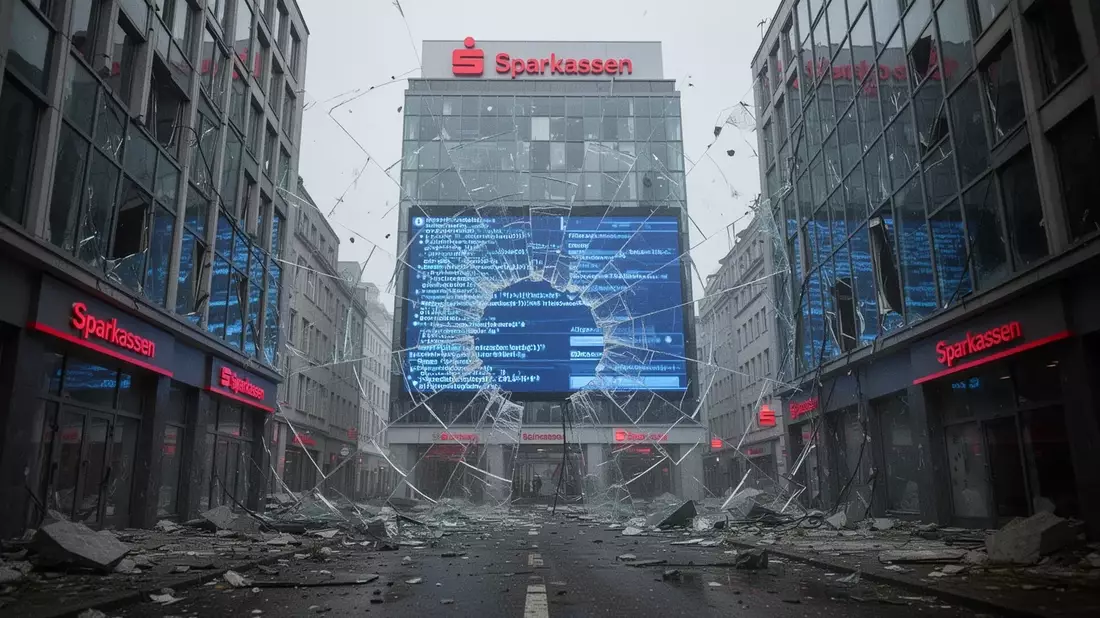 Sparkassen-Fusion legt Online-Banking lahm: Deutschland verliert 12.000 Filialen - Bild: über boerse-global.de