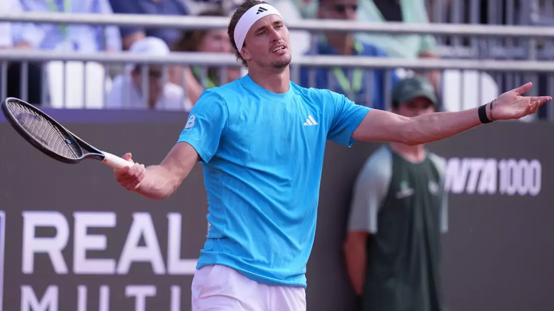 Um für die French Open fit zu sein, verzichtet Alexander Zverev auf einen Start in Hamburg. (Archivfoto) - Bild: Alfredo Falcone/LaPresse/AP/dpa