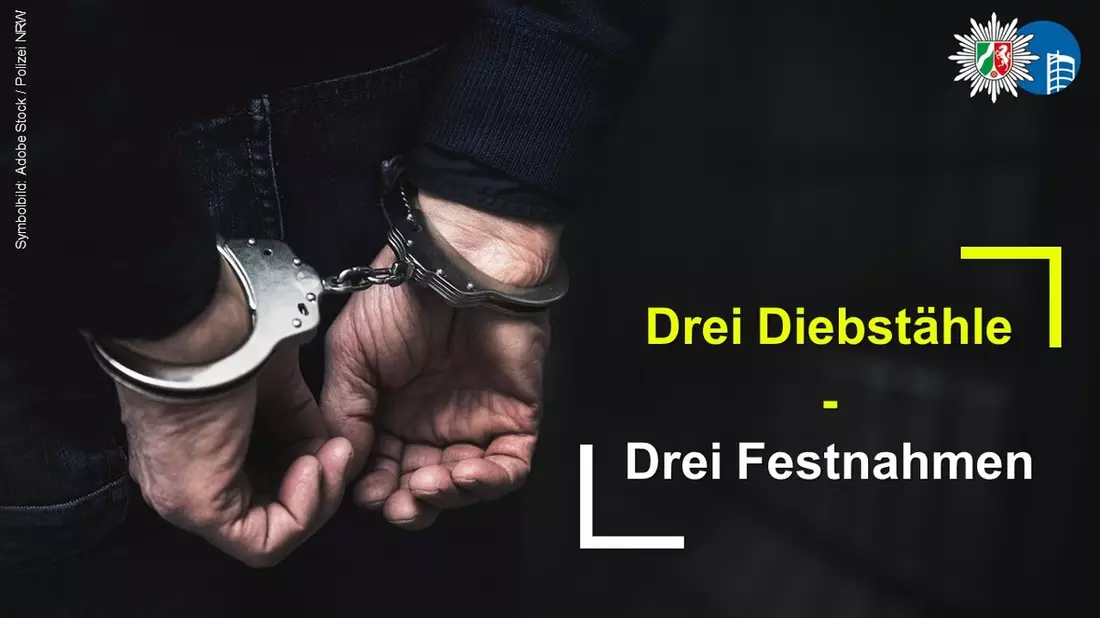 POL-OB: Drei Diebstähle - Drei Festnahmen - Bild: presseportal.de