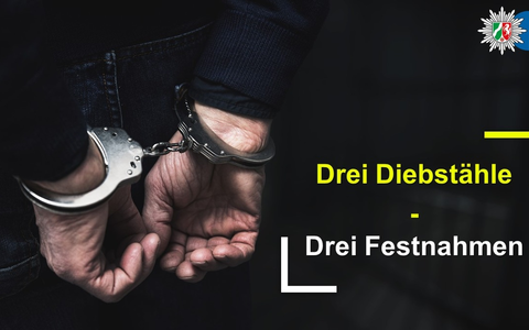 POL-OB: Drei Diebstähle - Drei Festnahmen - Foto: presseportal.de