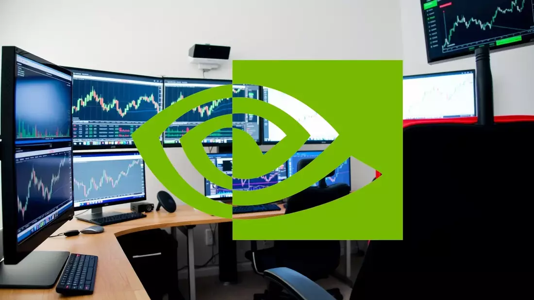 Nvidia’s $5.7 Trillion Run-Up Hinges on More Than Just an Earnings Beat Illustration mit AI erstellt übermittelt durch boerse-global.de