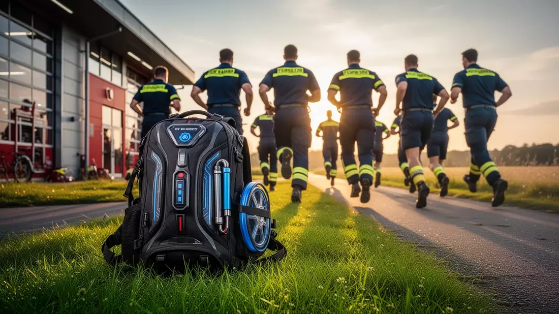 Feuerwehr-Fitnessstaffel „FitQuerBeet“ erreicht nach 3.196 Kilometern Flensburg - Bild: über boerse-global.de