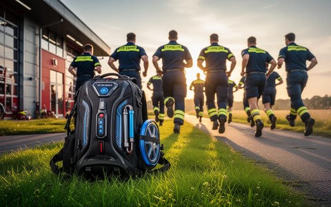 Feuerwehr-Fitnessstaffel „FitQuerBeet“ erreicht nach 3.196 Kilometern Flensburg - Foto: über boerse-global.de