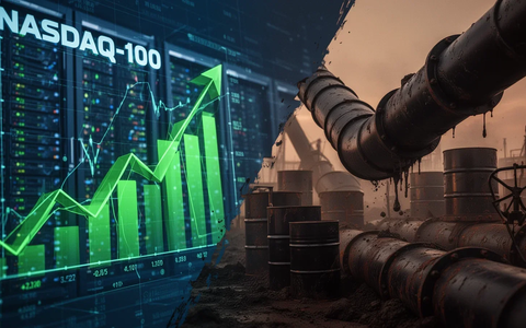 NASDAQ 100: Ölpreise bremsen Tech-Rally - Foto: über boerse-global.de