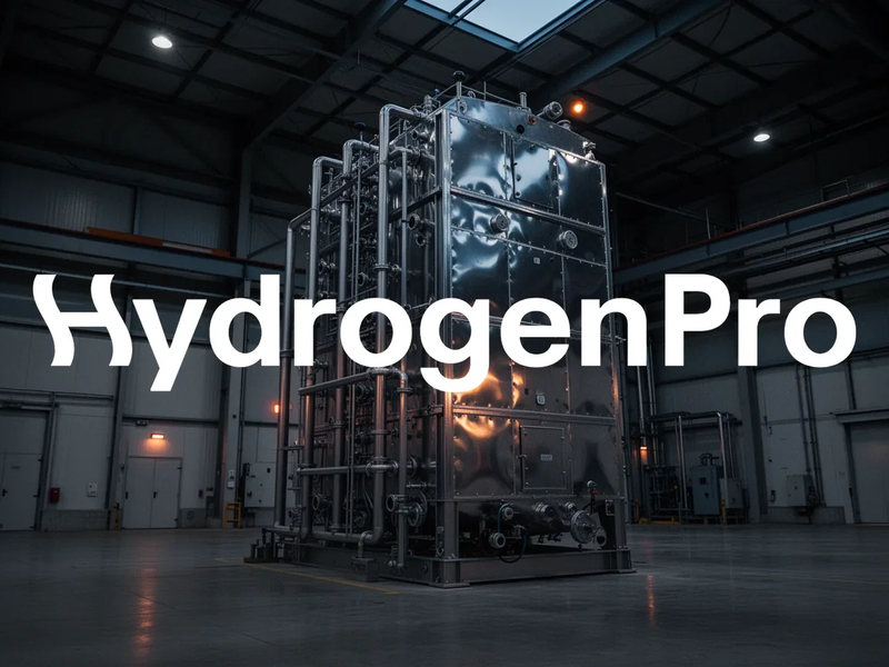HydrogenPro: Kassenbestand von 102 auf 56 Millionen Kronen - Foto: über boerse-global.de