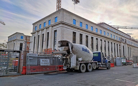 Baustelle am Sitz der Federal Reserve - Foto: via dts Nachrichtenagentur