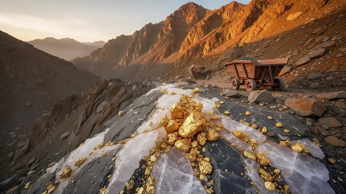 Q-Gold Aktie: 1,9 Millionen Unzen aus Quartz Mountain - Bild: über boerse-global.de