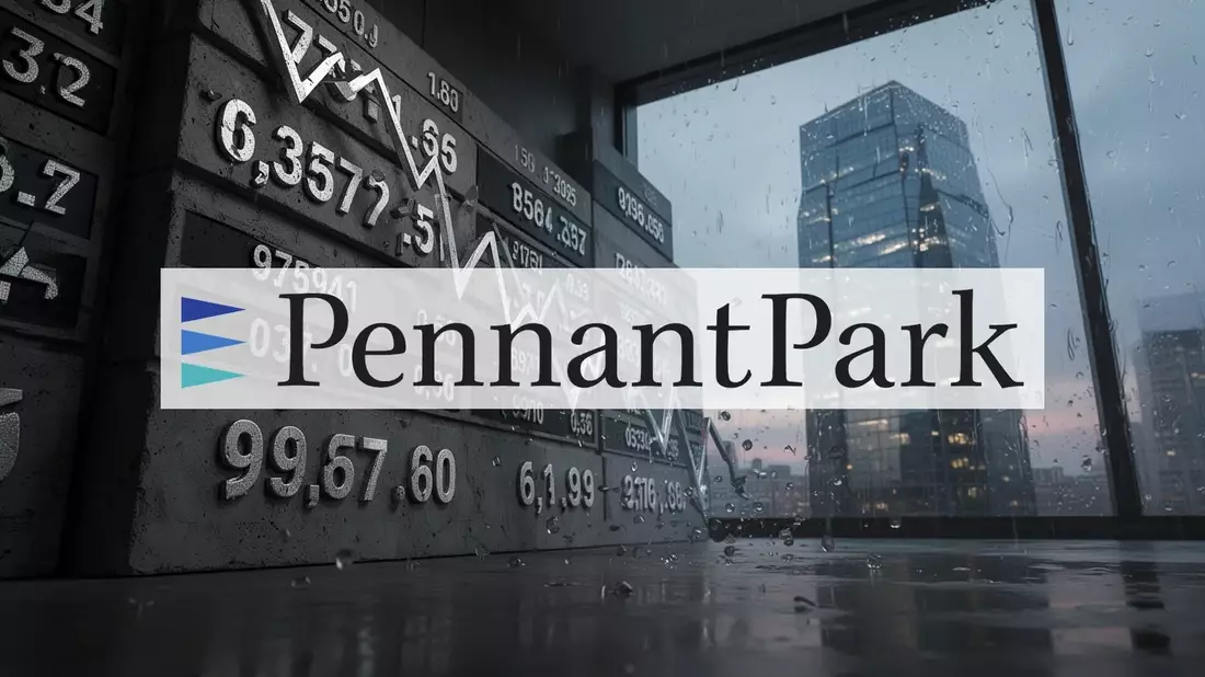 PennantPark Aktie: 3,52 Euro auf 52-Wochen-Tief - Bild: über boerse-global.de
