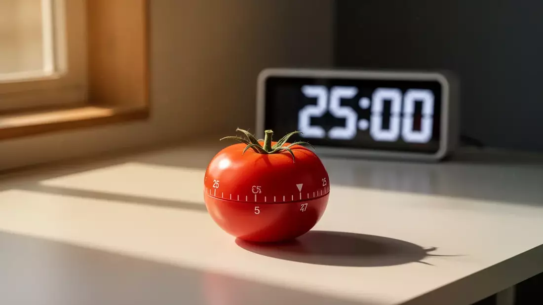 Pomodoro-Technik: 25 Minuten können reichen - Bild: über boerse-global.de